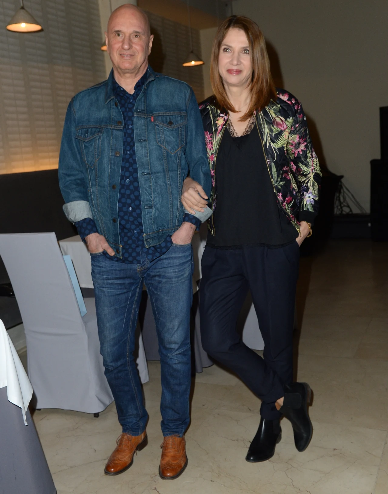 Cezary Harasimowicz i Grażyna Wolszczak