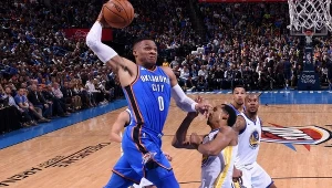 Russell Westbrook w akcji