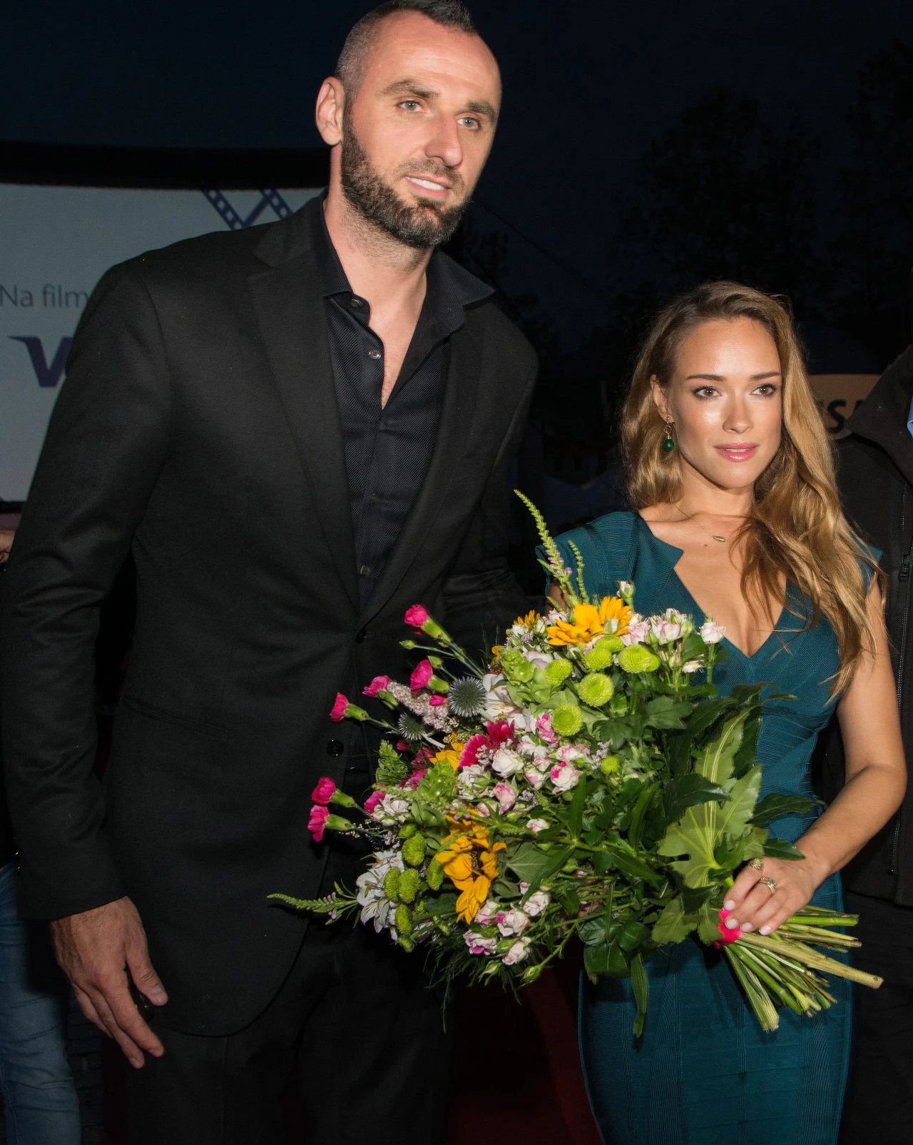 Marcin Gortat i Alicja Bachleda-Curuś Marcin Gortat i Alicja Bachleda-Curuś