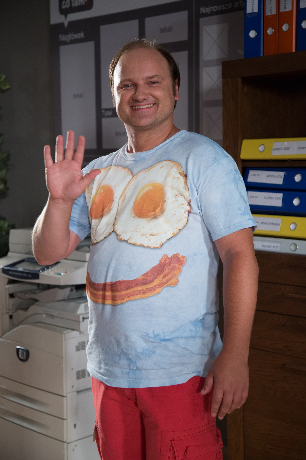 Do popularności Stankiewicza przyczynił się m.in. serial "Singielka".

- Ludzie często uśmiechają się na mój widok, a ja utożsamiam się z postaciami, które gram, np. z Ryszardem Gawronem w "Barwach szczęścia". Robię, co mogę, żeby zbudować postać, którą widz zapamięta - twierdzi aktor.