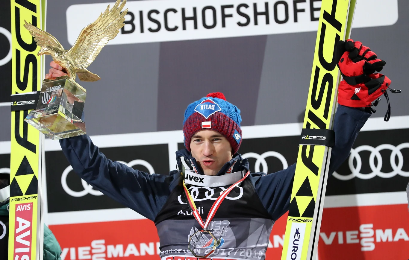Kamil Stoch wygrał czwarty konkurs TCS