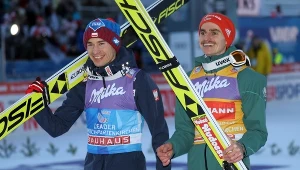 Kamil Stoch i Richard Freitag