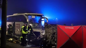 Śmiertelny wypadek na DK 46