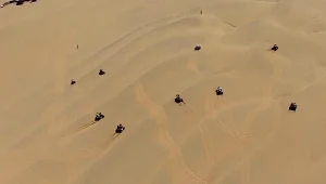 Kierowcy na trasie Rajdu Dakar