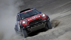 Jakub Przygoński na trasie drugiego etapu Rajdu Dakar