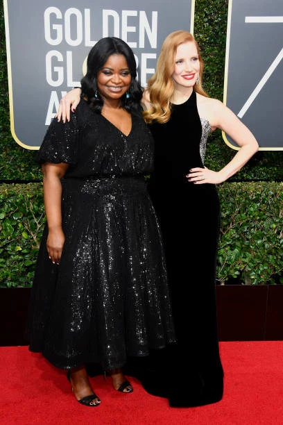 Octavia Spencer i Jessica Chastain Octavia Spencer i Jessica Chastain