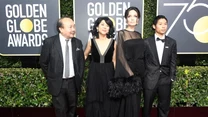 Angelina Jolie, Rithy Panh, Loung Ung i Pax Thien Jolie-Pitt 