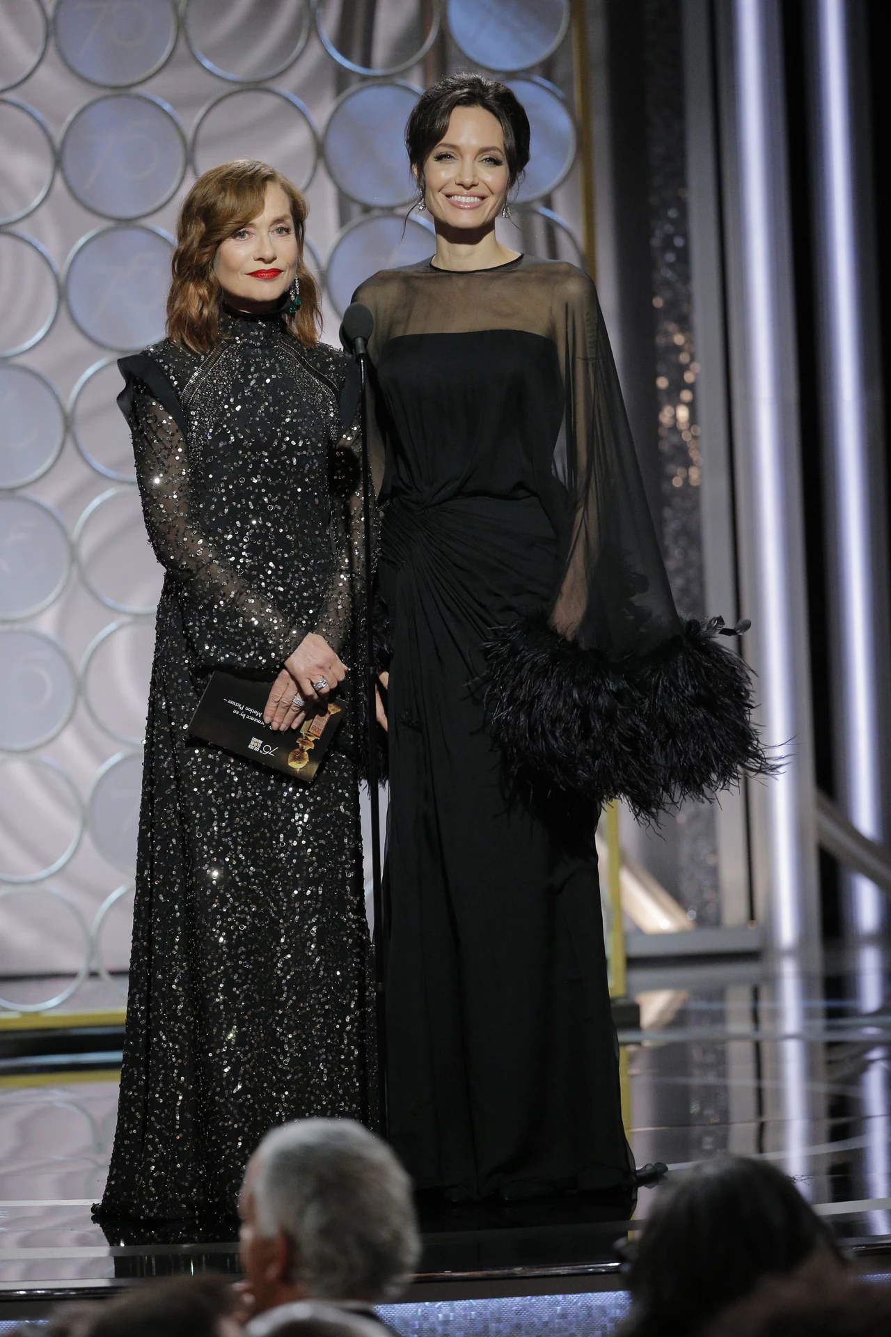 Angelina Jolie i Isabelle Huppert Angelina Jolie i Isabelle Huppert