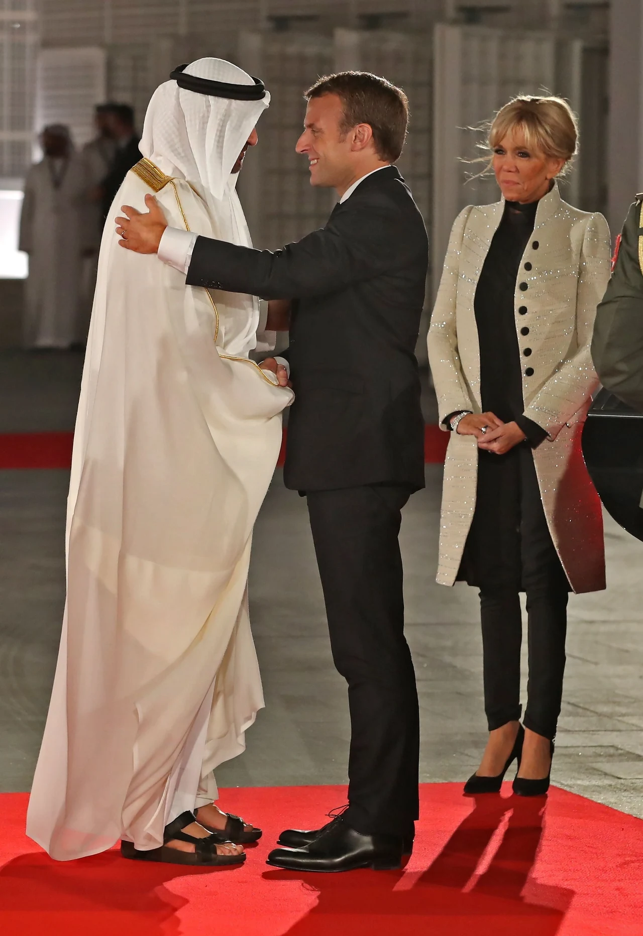 Emmanuele i Brigitte Macron Emmanuele i Brigitte Macron