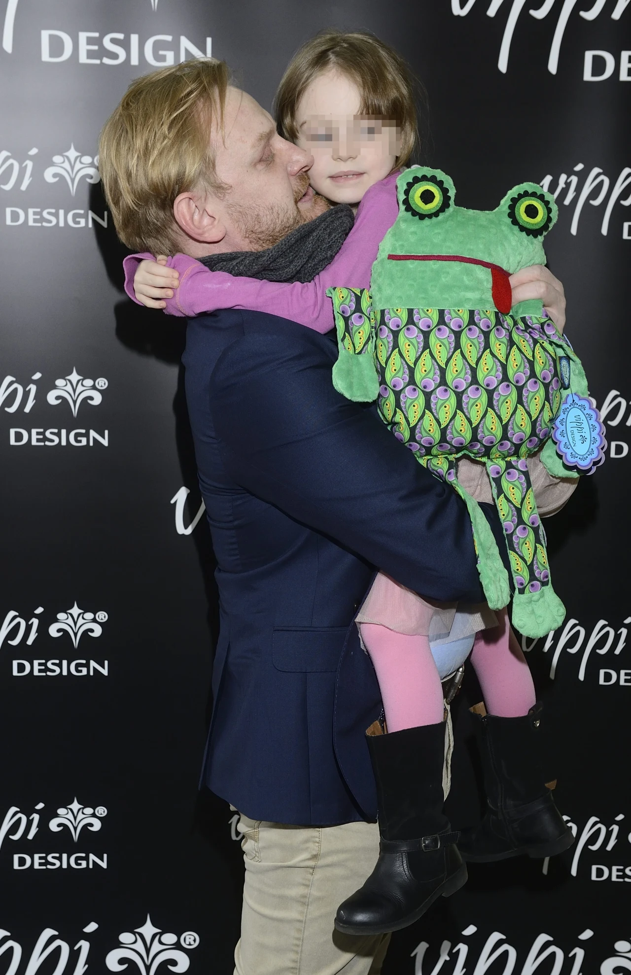 Bartosz Żukowski z córką Bartosz Żukowski z córką