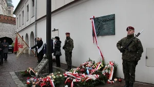 Odsłonięcie tablicy pamięci ofiar tzw. Operacji Polskiej NKWD