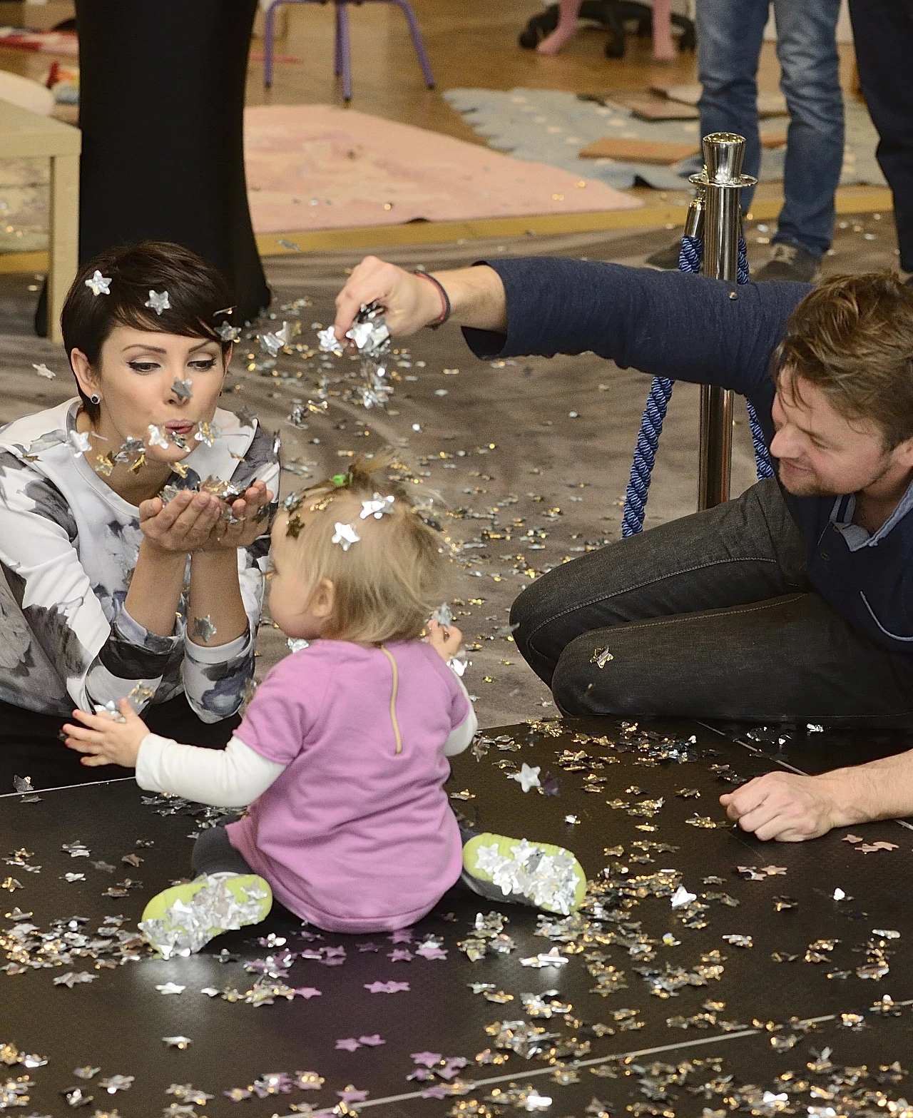 Dorota Gardias z córką Dorota Gardias z córką