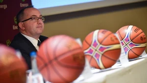 Prezes PZKosz Grzegorz Bachański 