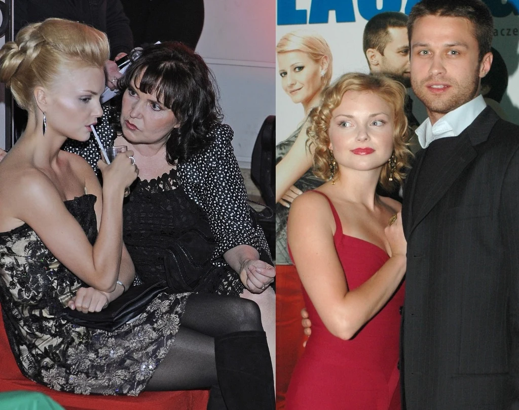 Iza Miko z mamą i Maćkiem Zakościelnym Iza Miko z mamą i Maćkiem Zakościelnym