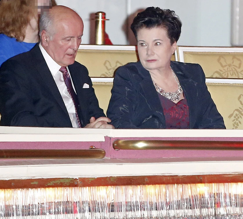 Hanna Gronkiewicz-Waltz i jej mąż Andrzej Waltz, "Paszporty Polityki 2017"