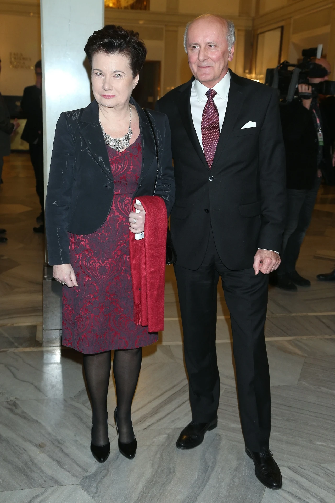 Hanna Gronkiewicz-Waltz i jej mąż Andrzej Waltz, "Paszporty Polityki 2017" Hanna Gronkiewicz-Waltz i jej mąż Andrzej Waltz, "Paszporty Polityki 2017"