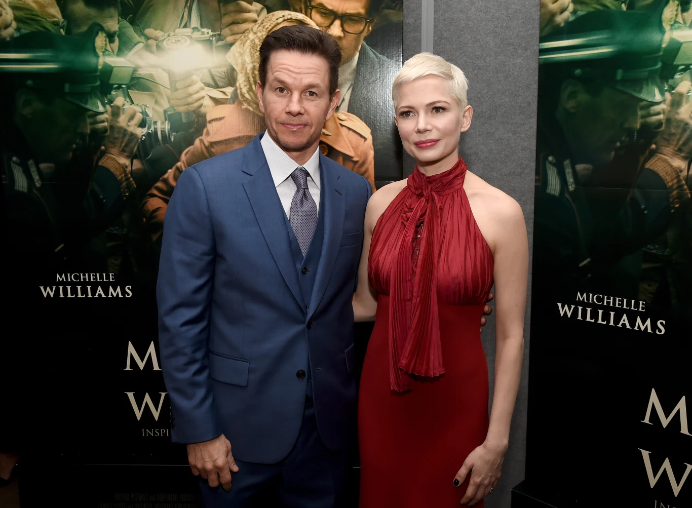 Mark Wahlberg i Michelle Williams na premierze filmu "Wszystkie pieniądze świata"