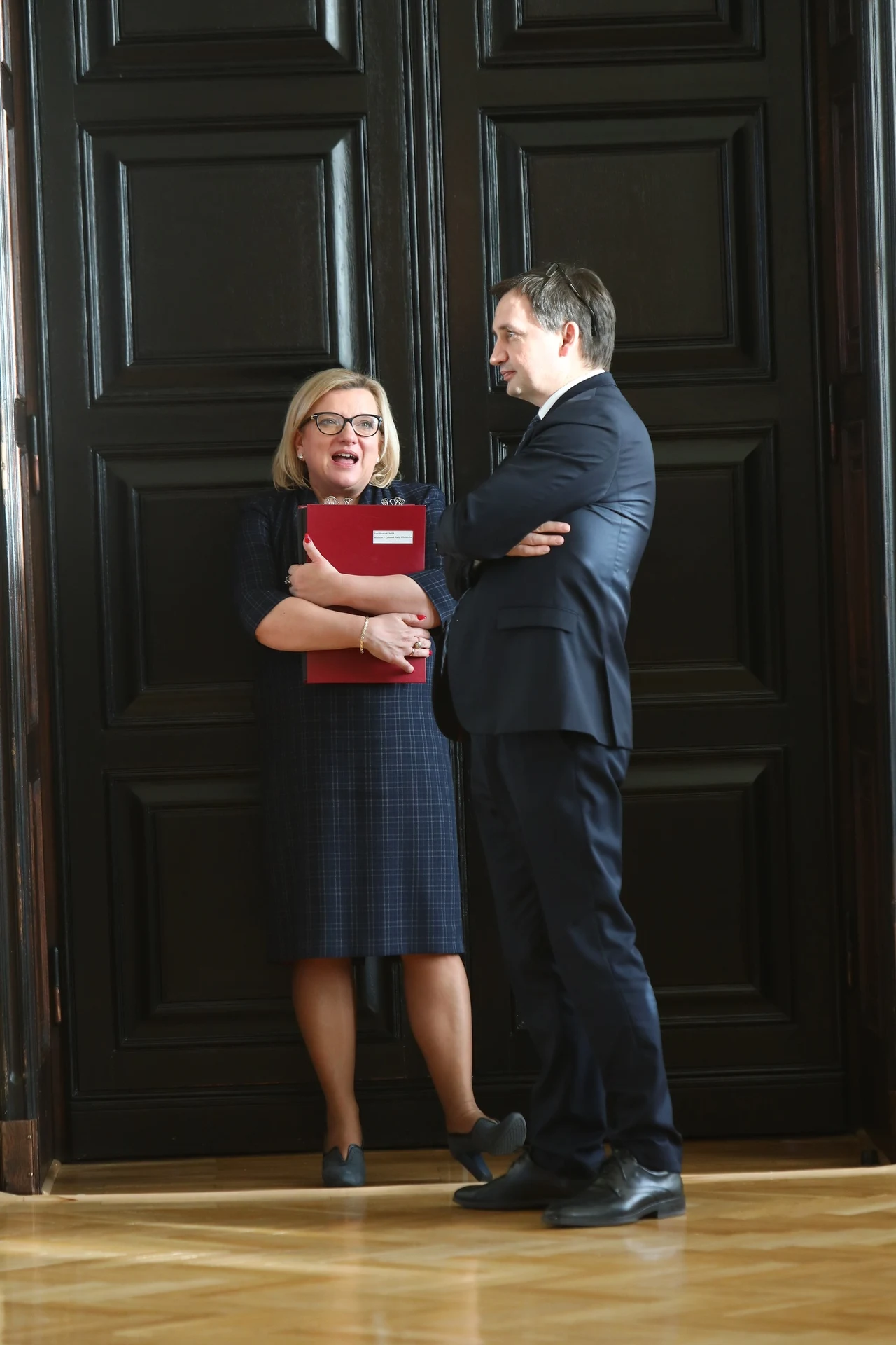 Zbigniew Ziobro i Beata Kempa w Sejmie Zbigniew Ziobro i Beata Kempa w Sejmie