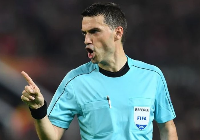 Rumuński arbiter Ovidiu Hategan Rumuński arbiter Ovidiu Hategan