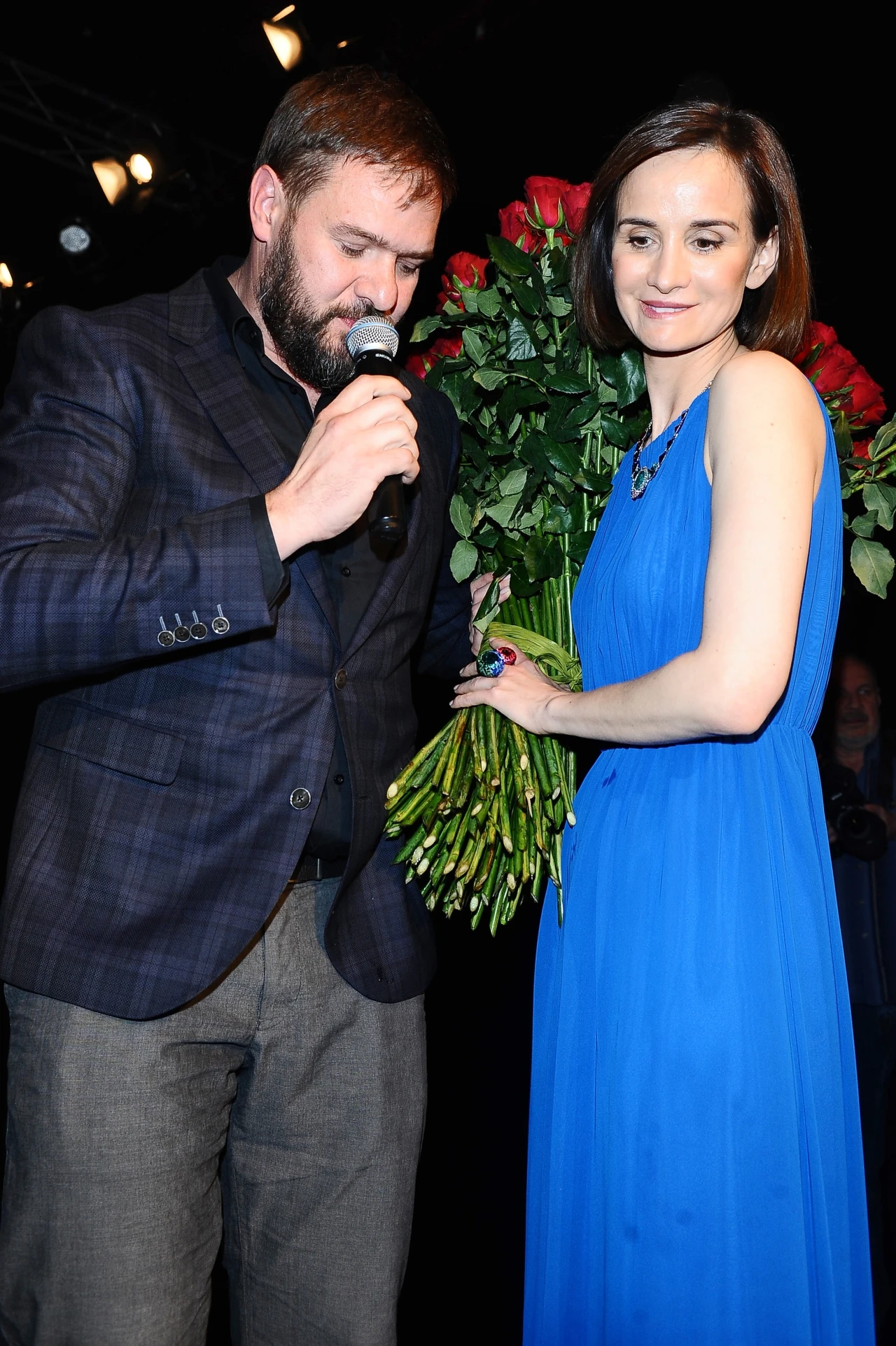 Viola Kołakowska i Tomasz Karolak