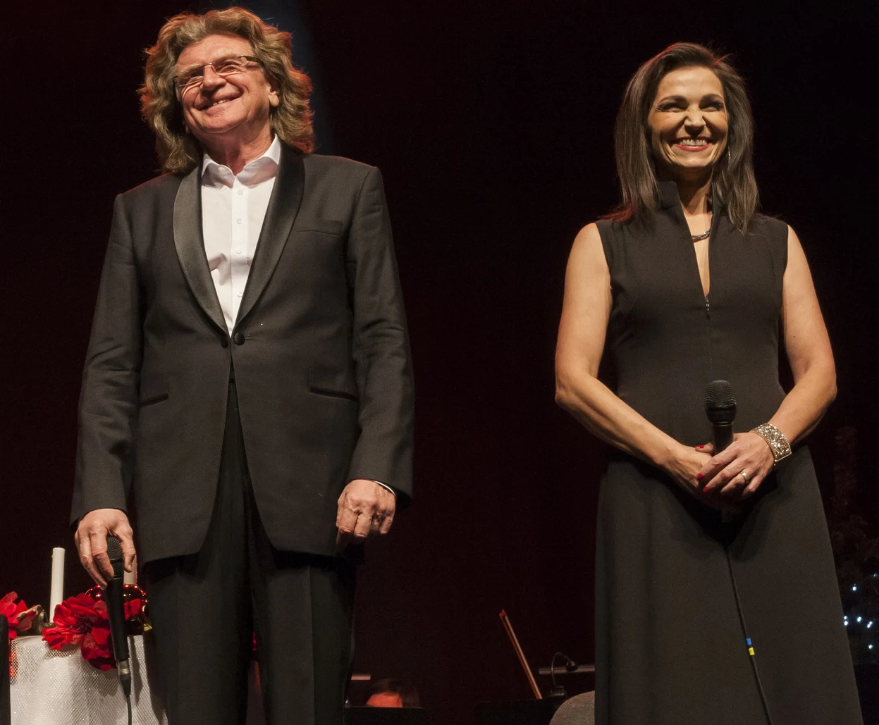 Zbigniew Wodecki i Olga Bończyk Zbigniew Wodecki i Olga Bończyk