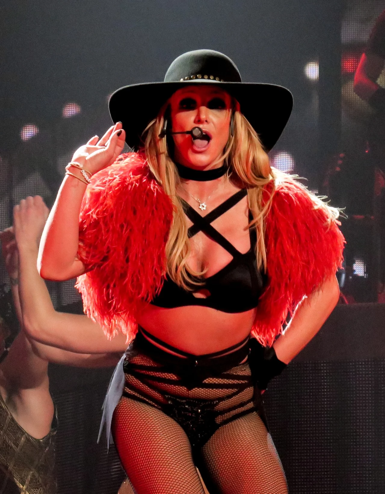Britney Spears podczas ostatniego występu w Las Vegas - 31 grudnia 2017 r. Britney Spears podczas ostatniego występu w Las Vegas - 31 grudnia 2017 r.