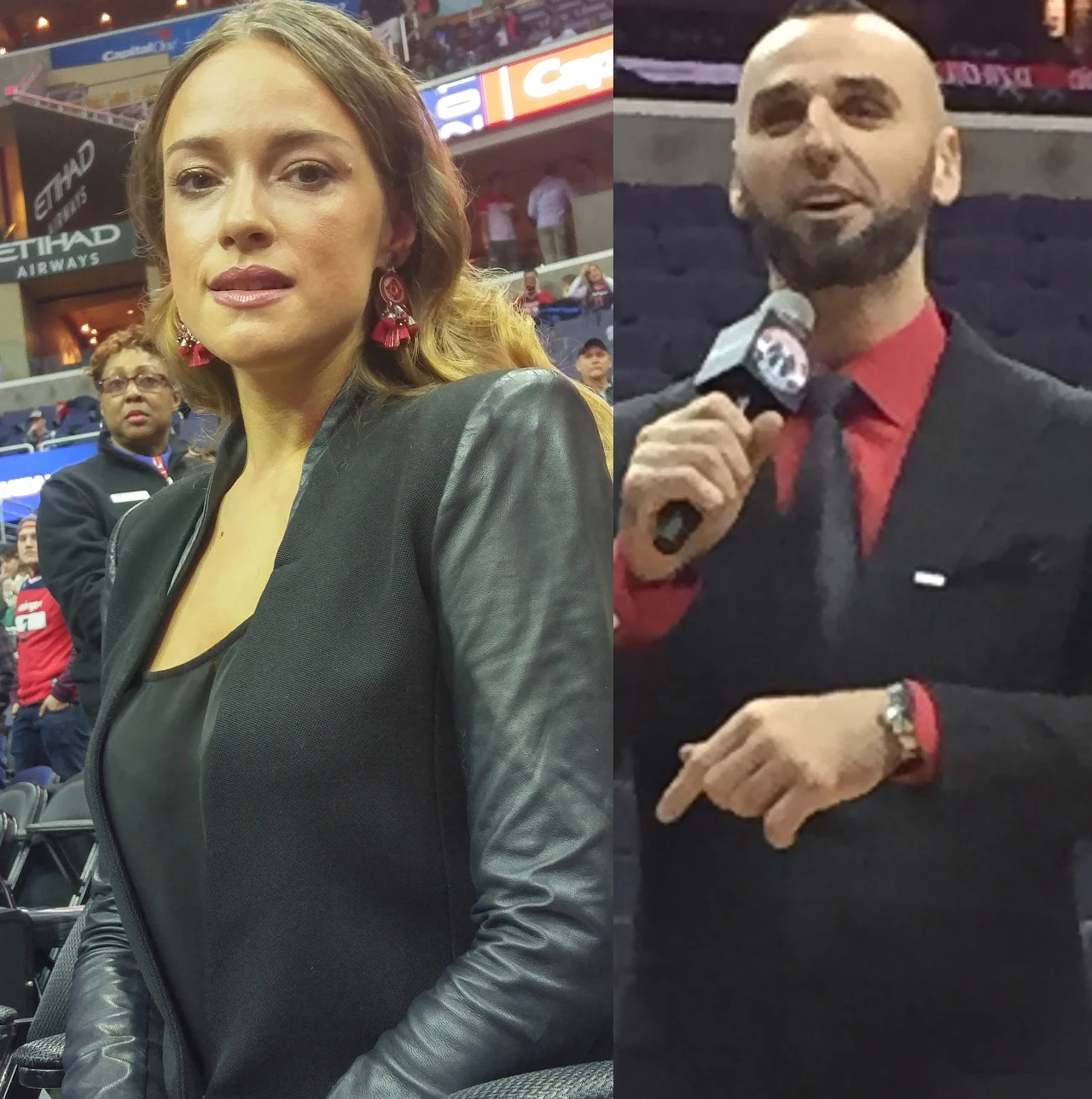 Alicja Bachleda-Curuś i Marcin Gortat Alicja Bachleda-Curuś i Marcin Gortat