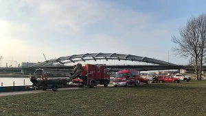 Okolice Mostu Kotlarskiego w Krakowie 