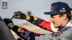 Kuba Przygoński podczas tegorocznego Dakaru