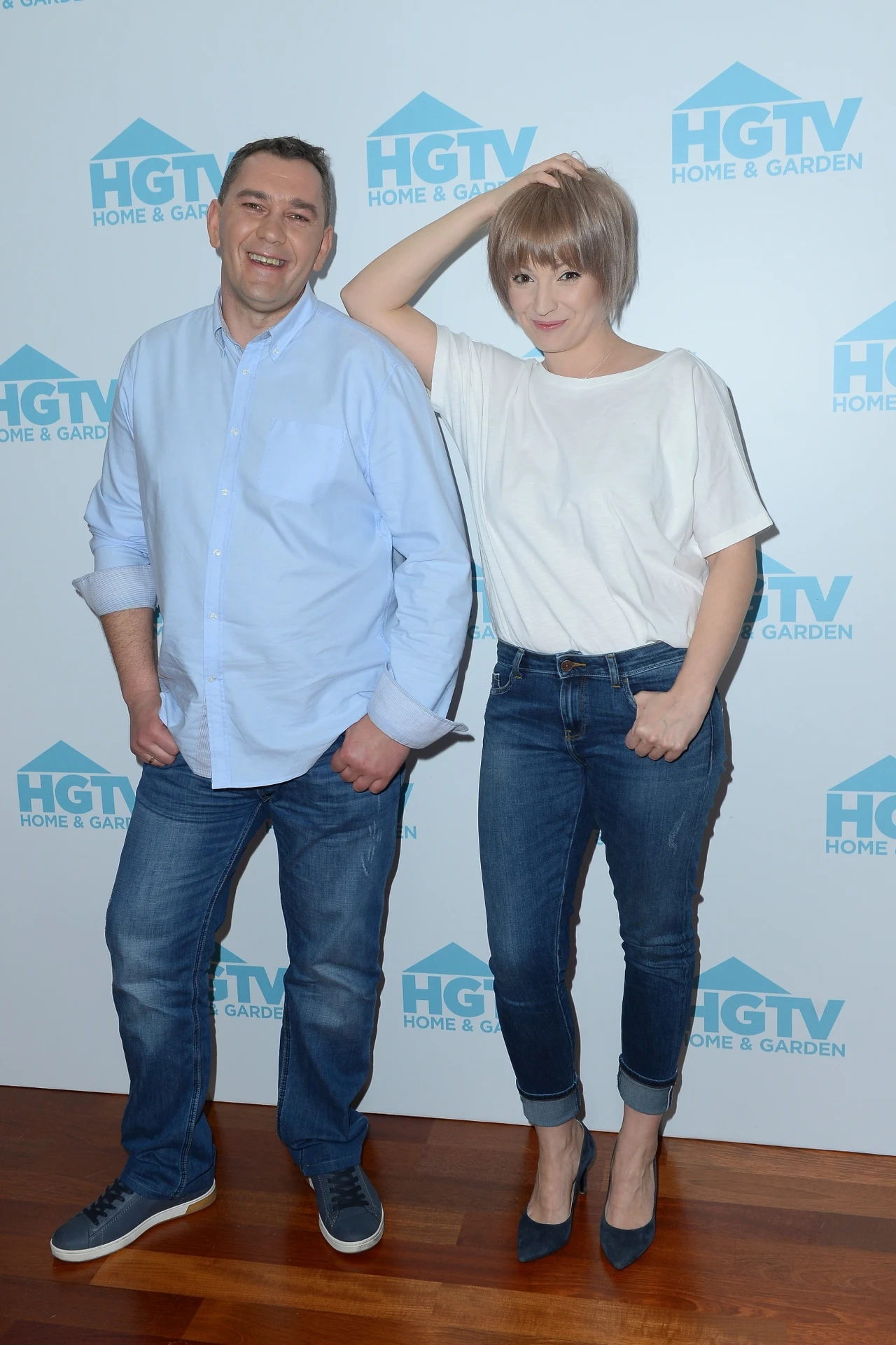 Dorota Szelągowska i jej współpracownik Darek Stolarz, czyli Dariusz Wardziak Dorota Szelągowska i jej współpracownik Darek Stolarz, czyli Dariusz Wardziak