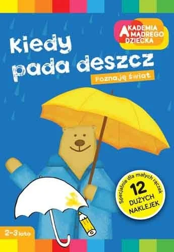Okładka książki "Kiedy pada deszcz"