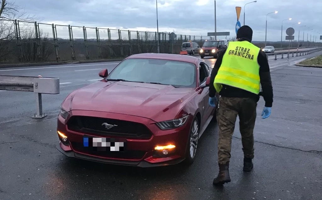 Ford Mustang skradziony w Niemczech