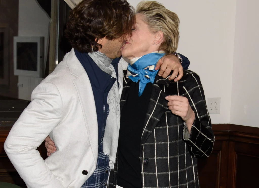 Sharon Stone i jej ukochany nie szczędzili sobie czułości