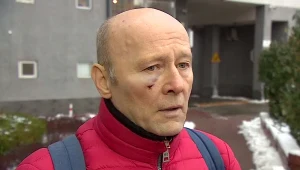 Krzysztof Pieczyński po pobiciu na antenie Polsat News