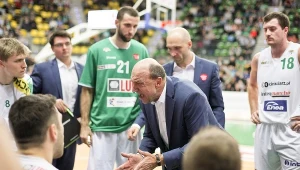 Trener Stelmetu Enea BC Zielona Góra Andrej Urlep