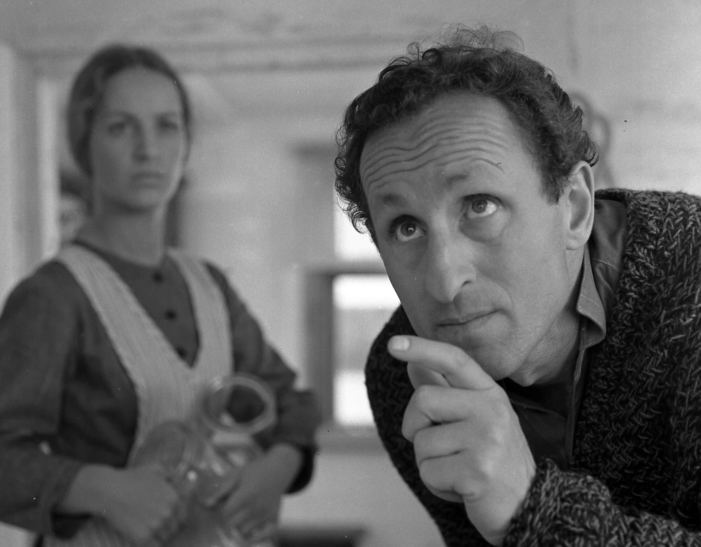 Znakomite oceny aktor zebrał za kreację w poetyckim "Żywocie Mateusza" Witolda Leszczyńskiego