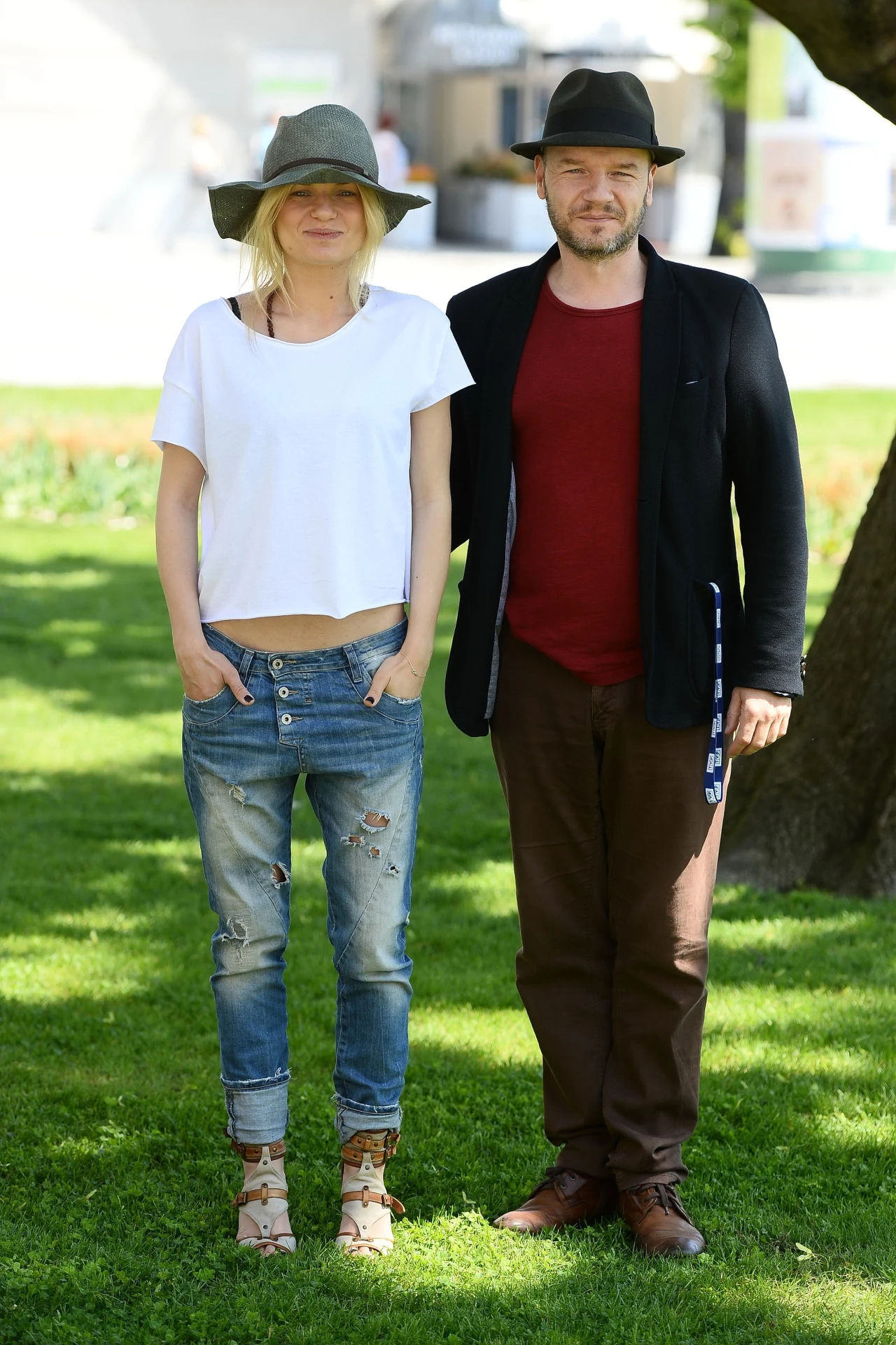 Emilia Komarnicka i Redbad Klynstra