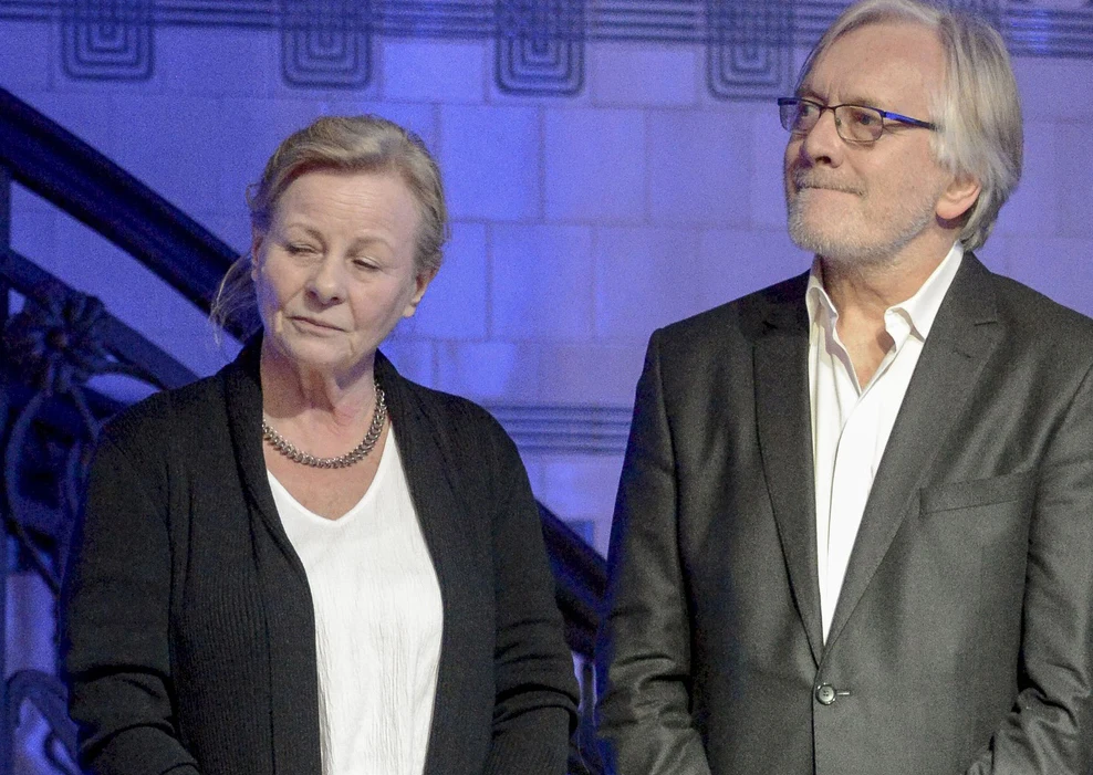 Anna Nehrebecka i Andrzej Seweryn