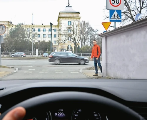 niebezpieczne przejście dla pieszych