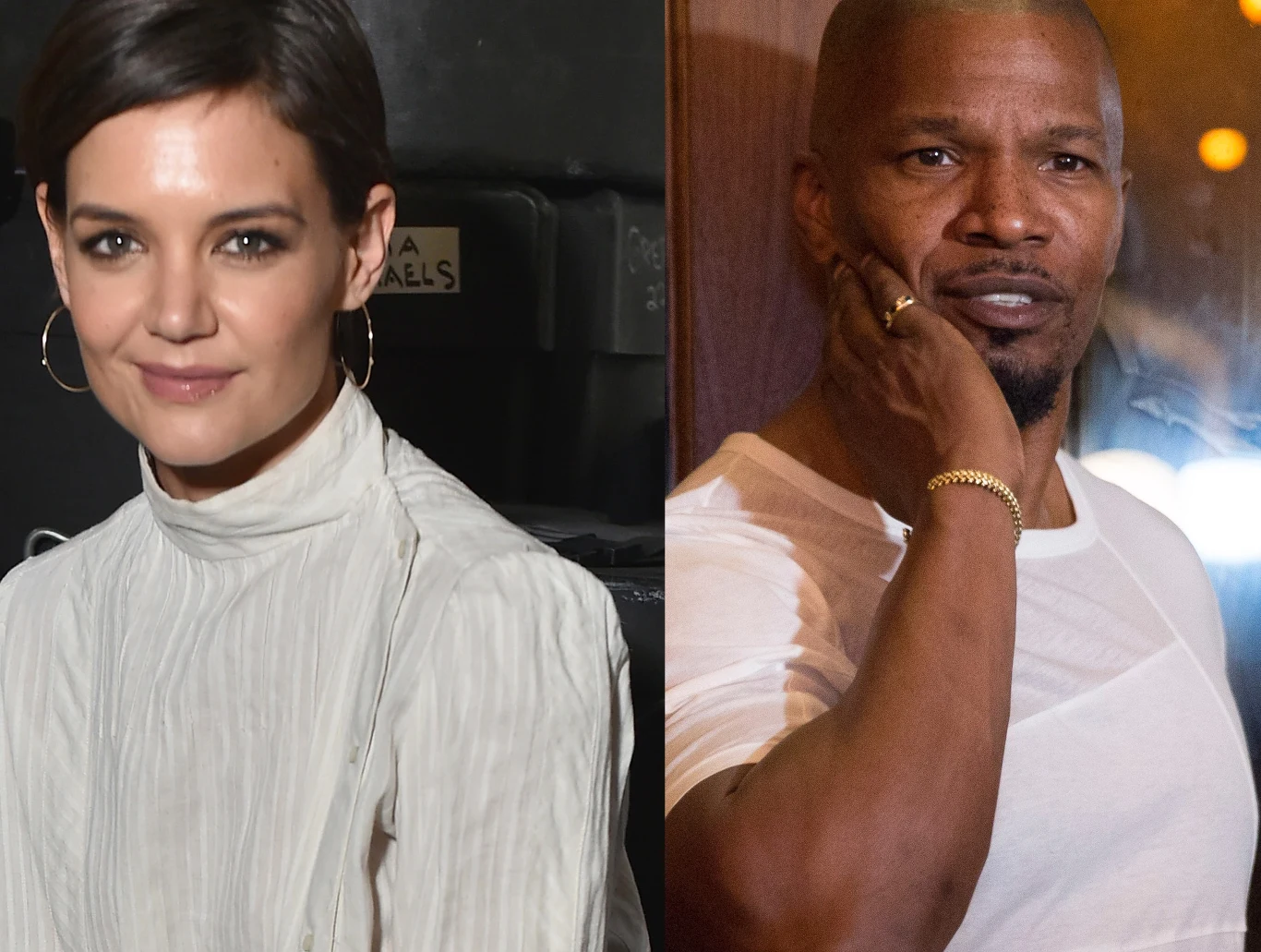 Katie Holmes i Jamie Foxx Katie Holmes i Jamie Foxx