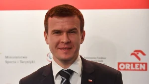 Minister sportu Witold Bańka