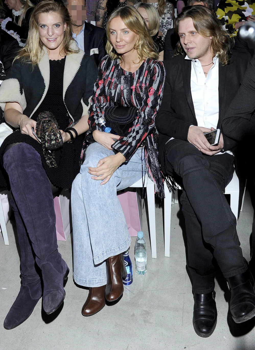 Julia Starak, Agnieszka Szulim-Woźniak-Starak i Piotr Woźniak-Starak Julia Starak, Agnieszka Szulim-Woźniak-Starak i Piotr Woźniak-Starak