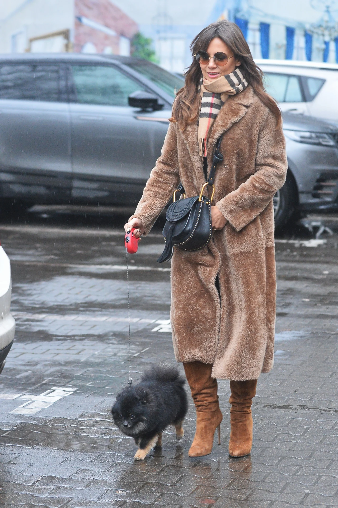 Kinga Rusin z psem Kinga Rusin z psem