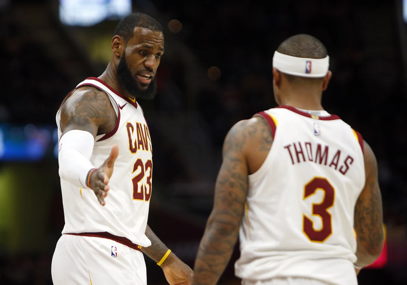 LeBron James i Isaiah Thomas
