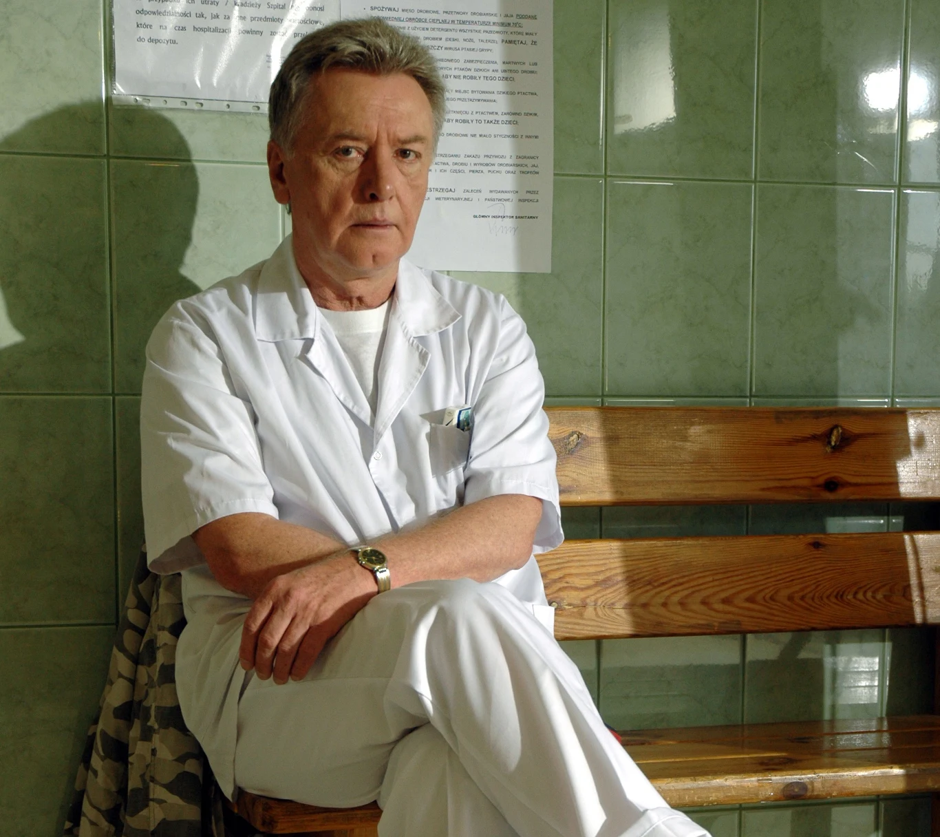 Marek Lewandowski w serialu "Egzamin z życia" Marek Lewandowski w serialu "Egzamin z życia"