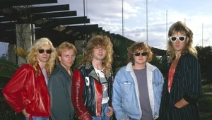 Def Leppard pod koniec lat 80. - od lewej Steve Clark, Phil Collen, Rick Savage, Rick Allen i Joe Elliott 