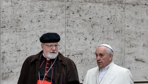 Kardynał O'Malley i papież Franciszek