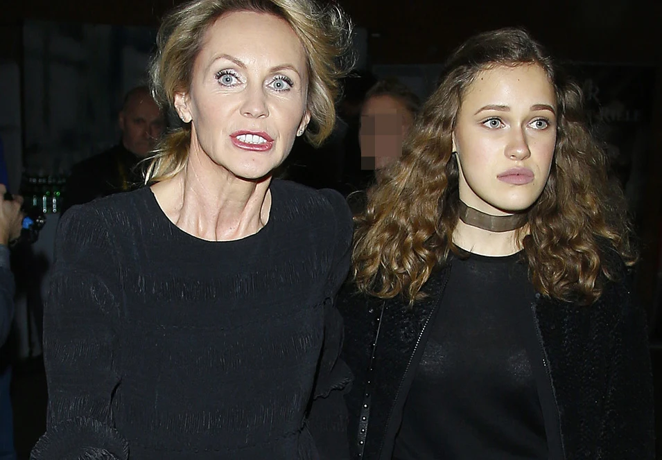 Helena Englert z mamą, Beatą Ścibakówną Helena Englert z mamą, Beatą Ścibakówną