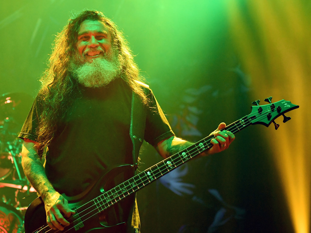 Tom Araya (Slayer) w akcji