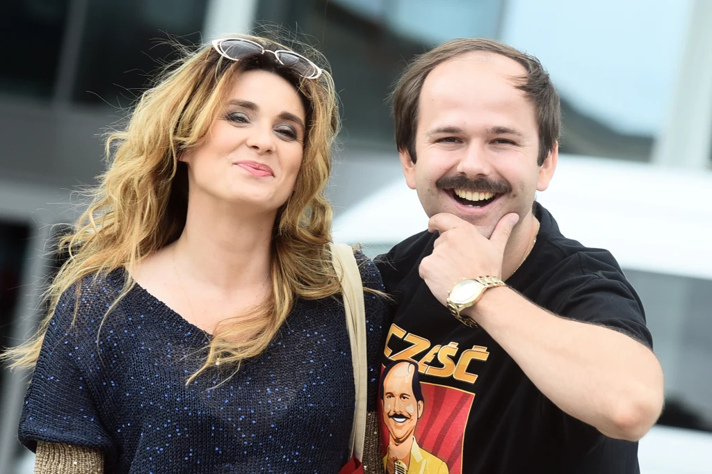 Sławomir Zapała i Magdalena Kajrowicz